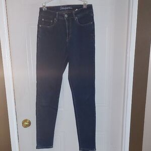 Aeropostale Women's Deep Indigo Skinny Jeans